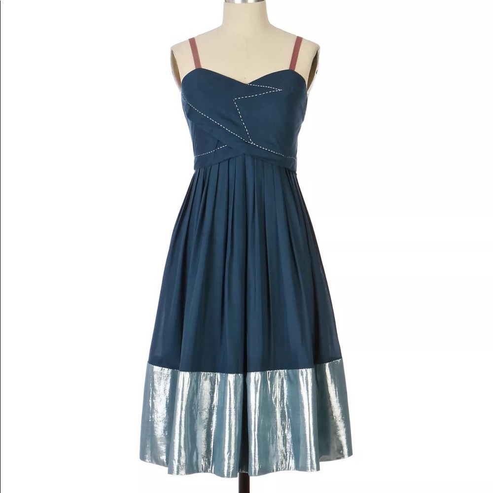 HARD TO FIND! NWT RARE ‘Anthropologie’ Gleam Whimsical Dress!!! Size XS.